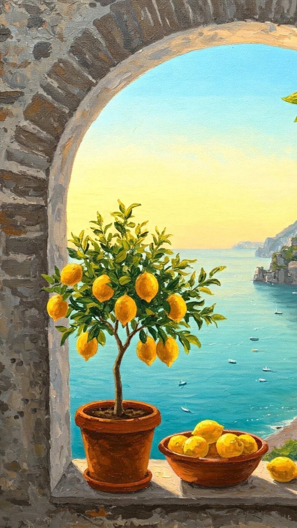 Fesd meg a Citromos tenger c. képet!